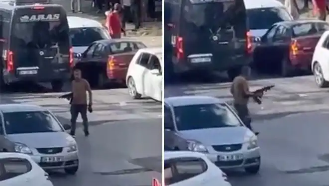 Başakşehir'de Pompalı Tüfekle Sokağa Çıkan Kişi Panik Yarattı