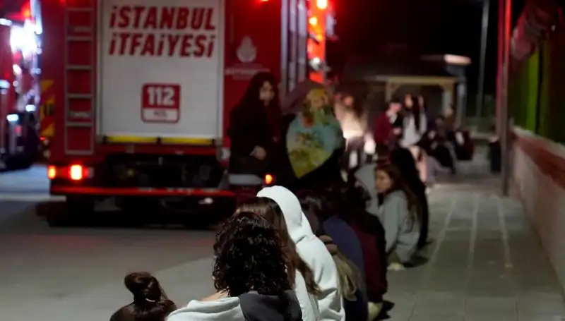 2500 Kişilik Kız Yurdunda Yangın: Korku Dolu Anlar