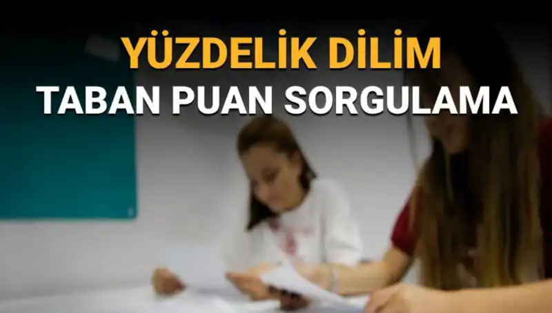 LGS 2025 Taban Puanları Açıklandı: Yüzdelik Dilim Sorgulama Rehberi
