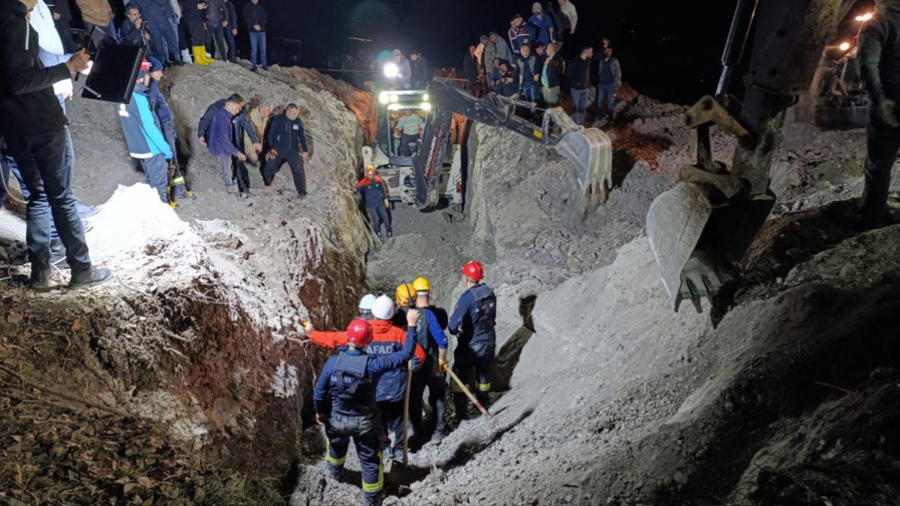 Amasya'da inşaattan göçük: 2 işçi öldü