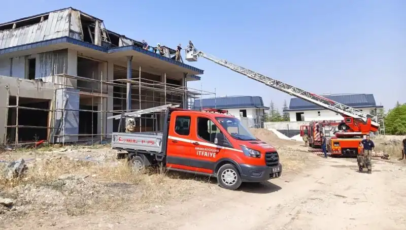 Ankara Gölbaşı’ndaki Villalarda Yangın Paniği: Neler Yaşandı?