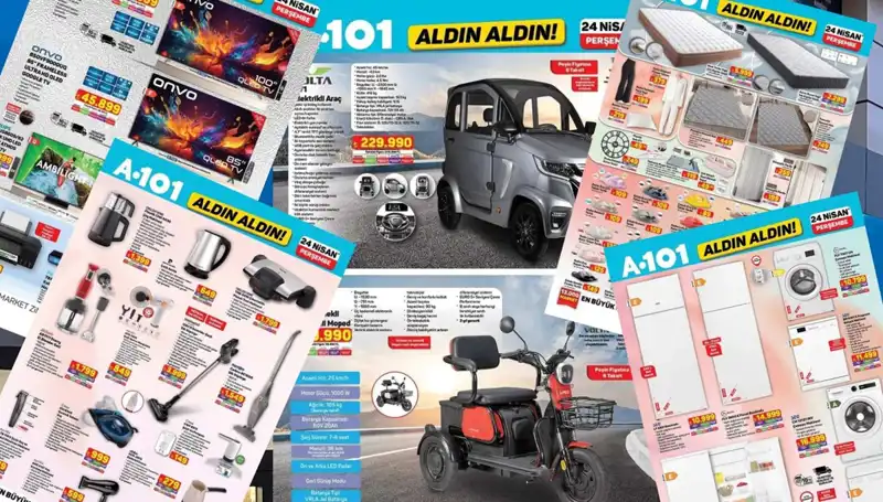 A101'de Yeni Ürün Dönemi: Perde, Halı, Yatak ve Elektronik Mutfak Ürünleri Geliyor!