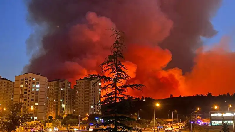 Bursa’da Yangınlar Alarm Veriyor: Şehir İçin Tehlike Çanları Çalmaya Başladı